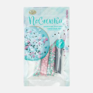 Посыпки Парфэ декор Бирюзовый микс 20г