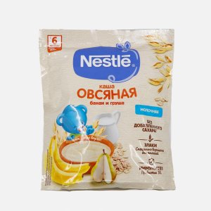 Каша Нестле Овсяная груша/банан молочная с 6мес 200г