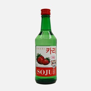 Аперитив Кхари Соджу со вкусом Клубники/Земляники18.2%ст/б0,375л