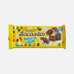 Шоколад Лакаситос молоч со слив начин и драже 100г