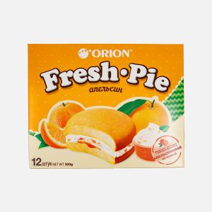Пирожное Орион Фреш Пай с апельсин начинкой к/к 300г
