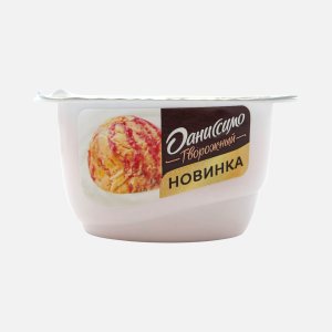 Продукт творожный Даниссимо Клубничный крем-брюле 5.7% 130г