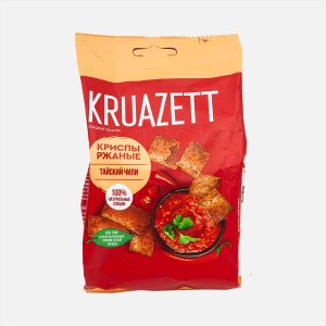 Сухарики Круазетт Криспы Тайский чили ржаные 70г