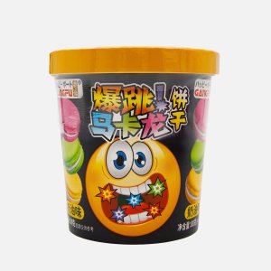 Печенье-сэндвич Ганг-Фу Макарон с кремовым вкусом/взрыв карамелью 80г