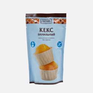 Смесь Тестовъ для приготовления Кекс ванильный безглютеновый 250г