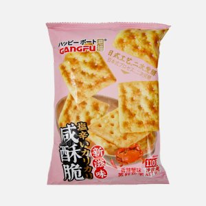 Крекер Ганг-Фу соленый со вкусом острого краба 110г