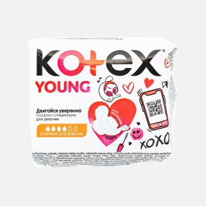 Прокладки Котекс Янг нормал пл/уп 8шт