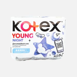 Прокладки Котекс Янг ночные пл/уп 6шт