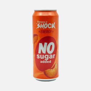 Напиток ФитнесШок со вкусом персика тонизирующий газ 450мл