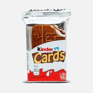 Печенье Киндер Кардс шоколадно-молочное 25,6г