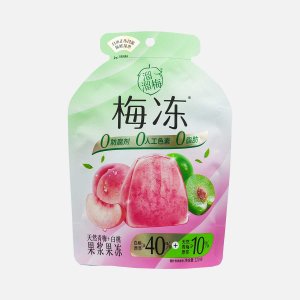 Желе Лиулиумей Зеленая слива и персик фруктовое 120г