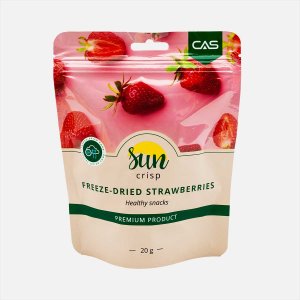 Чипсы Сан Крисп фруктовые Сублимированная Клубника 20г