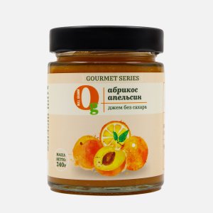 Джем Ноль грамм Абрикос-Апельсин ст/б 240г