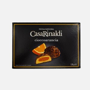 Печенье Каса Ринальди ЧоккоАранча в шок глазури с апельсин пюре 130г