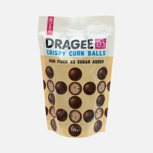 Драже Чикалаб кукурузные шарики в молочном шоколаде без сахара 120г