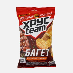 Сухарики ХрусТим Багет Телятина со специями 60г