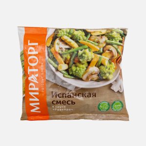 Смесь Мираторг Испанская в соусе Ривейра с/м пл/уп 400г