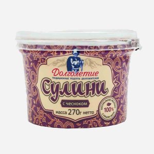 Продукт к/м Долголетие Соус Сулини с чесноком 6-8% пл/уп 270г