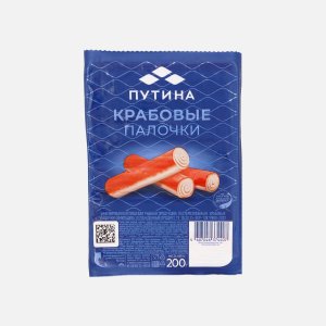 Крабовые палочки Путина имитир охл в/у 200г