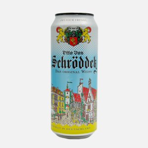 Напиток пивной Отто Фон Шреддер Оригинальный пшен свет 5% ж/б 0,5л