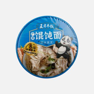 Лапша Ванджэ Фэн Фань со вкусом креветки с вонтонами 95г