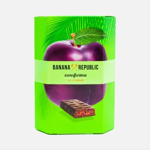 Конфеты Банана Репаблик с черносливом в глазури 130г