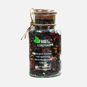 Чай Бифрутби Сокочай зелен ананас/малина/мята 60г