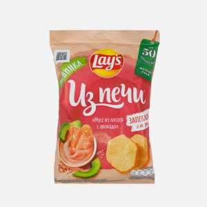 Чипсы Лэйс Из печи Мусс из лосося с авокадо 81г