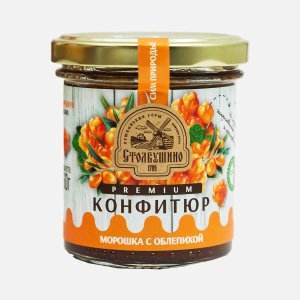 Конфитюр Столбушино Морошка-облепиха ст/б 160г