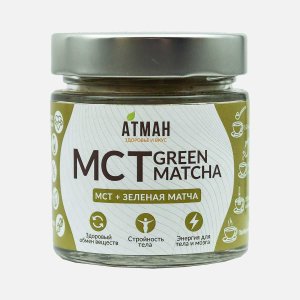 Напиток Атман МСТ Грин Матча ст/б 100г