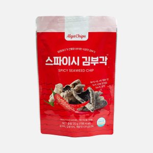 Чипсы БадаЛавКо Острая закуска из морских водорослей 35г