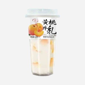 Напиток Зенчун молочный со вкусом персика пл/б 520мл