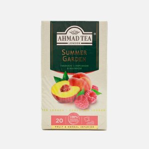 Чай Ахмад Саммер Гарден персик/малина 20пак*1,8г 36г