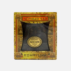 Чай Конфуций Ассам индийский черн премиум ст/б 65г