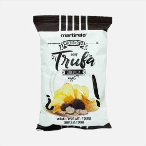 Чипсы Мартирело картофельные с черным трюфелем 100г