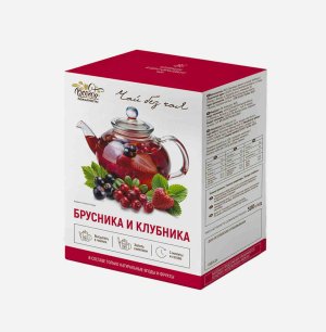 Смесь Всегда Пожалуйста Чай без чая Брусника и клубника с/м 300г