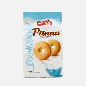 Печенье Пиу Буоно песочное со сливками 300г