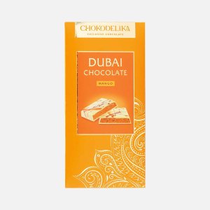 Шоколад Шокоделика Дубай белый с начинкой манго 180г