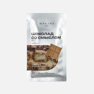 Шоколад Мантра Фудс белый со вкусом тирамису 20г