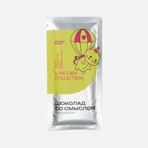 Шоколад Мантра Фудс банан 50г 