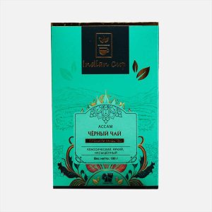 Чай Индиан Кап Ассам Роли черный к/к 100г