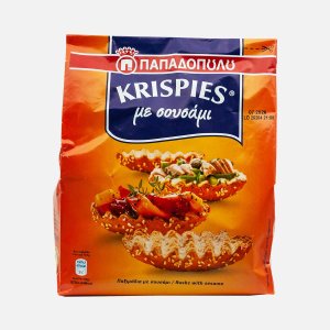 Сухари Пападопулос Криспис с кунжутом 200г