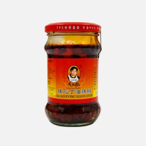 Соус Лао Ган Ма острый с кольраби и арахисом ст/б 210г