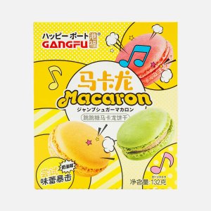Печенье Ганг-Фу Макарон с кремовым вкусом 132г