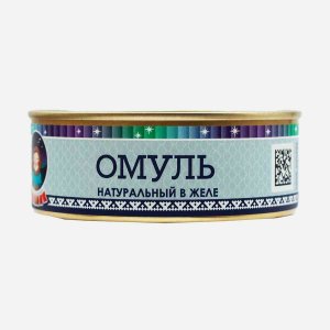 Омуль Ямалик натуральный в желе ж/б 240г