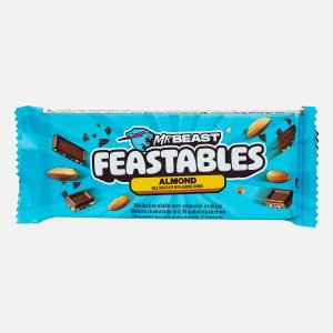 Плитка Мр Бист шоколадная с кусочками миндаля 60г