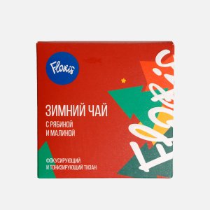 Чай Флорис Зимний с рябиной и малиной 50г