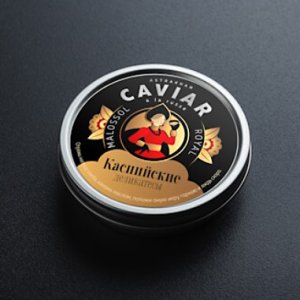 Икра Каспийские деликатесы Роял осетровая зерн забойная ж/б 125г