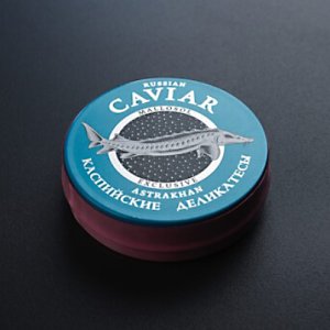 Икра Каспийские деликатес Эксклюзив осетровая зернистая ж/б 125г