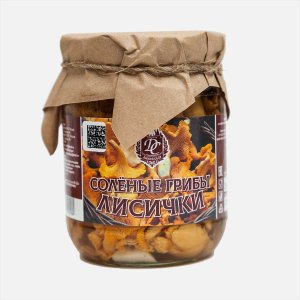 Лисички Дикий сбор соленые ст/б 500мл